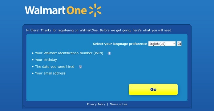 walmartone login online